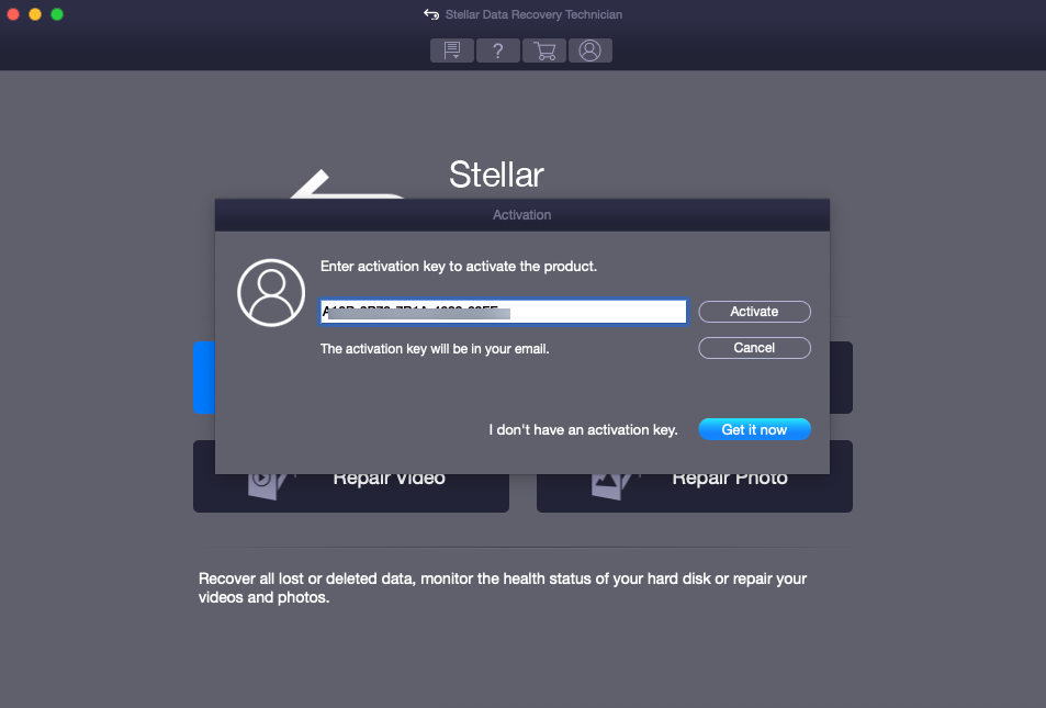 free activation key for stellar