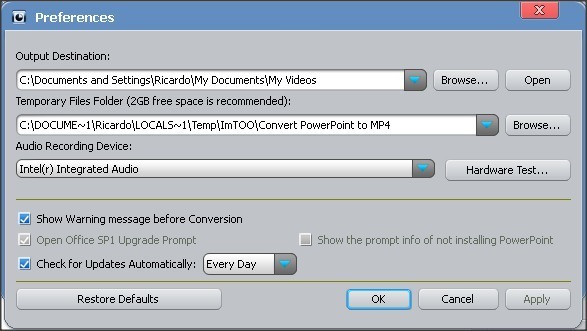 free powerpoint to mp4 converter